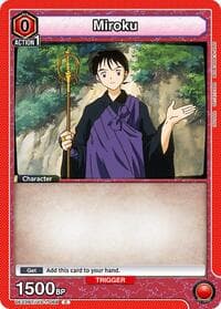Miroku (068) - UE23BT: Inuyasha - Union Arena card