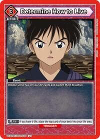 Determine How to Live - UE23BT: Inuyasha - Union Arena card