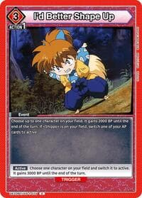 I'd Better Shape Up - UE23BT: Inuyasha - Union Arena card