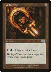 Voltaic Key - Urza's Saga - Magic: The Gathering card