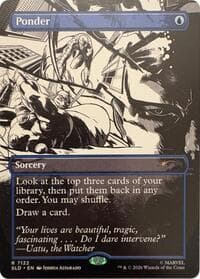 Ponder (7122) - Secret Lair Drop Series - Magic: The Gathering card