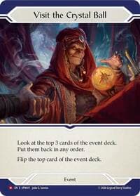 Visit the Crystal Ball - Smash Palace: Chorus of Steel - Flesh and Blood TCG card