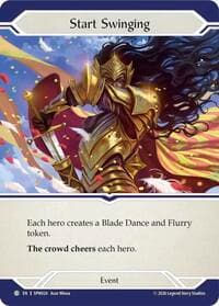 Start Swinging - Smash Palace: Chorus of Steel - Flesh and Blood TCG card