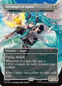 Archangel of Tunes  - Archangel of Thune - Secret Lair Drop Series - Magic: The Gathering card