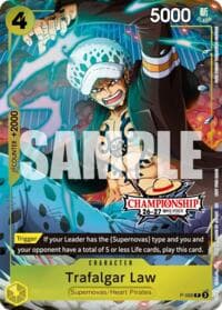 Trafalgar Law (CS 26-27 Event Pack Finalist Ver.) - One Piece Promotion Cards - One Piece Card Game card
