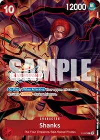 Shanks (CS 26-27 Event Pack Finalist Ver.) - One Piece Promotion Cards - One Piece Card Game card