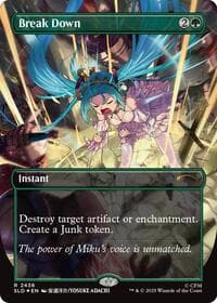 Break Down - Secret Lair Drop Series - Magic: The Gathering card