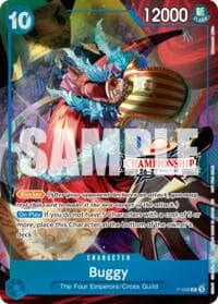 Buggy (CS 26-27 Event Pack Finalist Ver.) - One Piece Promotion Cards - One Piece Card Game card