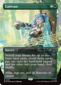Cultivate (2437) - Secret Lair Drop Series - Magic: The Gathering card