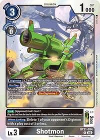 Shotmon - Limited Card Pack -Final Crest- - Digimon Card Game card