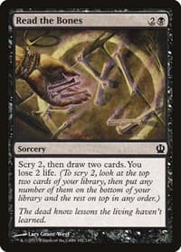 Read the Bones - Theros - Magic: The Gathering card
