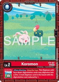 Koromon - Limited Card Pack -Final Crest- - Digimon Card Game card