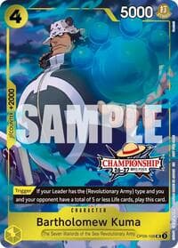Bartholomew Kuma (CS 26-27 Celebration Pack) - One Piece Promotion Cards - One Piece Card Game card