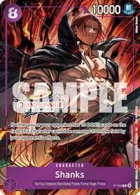 Shanks (CS 26-27 Celebration Pack) - One Piece Promotion Cards - One Piece Card Game card