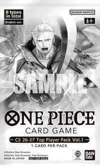 CS 26-27 Top Player Pack Vol. 1 - One Piece Promotion Cards - One Piece Card Game card