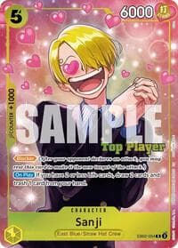 Sanji (CS 26-27 Top Player Pack Vol. 1) - One Piece Promotion Cards - One Piece Card Game card