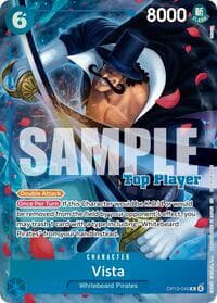 Vista (CS 26-27 Top Player Pack Vol. 1) - One Piece Promotion Cards - One Piece Card Game card