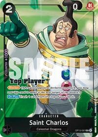 Saint Charlos (CS 26-27 Top Player Pack Vol. 1) - One Piece Promotion Cards - One Piece Card Game card