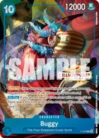 Buggy (CS 26-27 Event Pack) - One Piece Promotion Cards - One Piece Card Game card