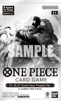 CS 26-27 Event Pack Finalist Ver. - One Piece Promotion Cards - One Piece Card Game card
