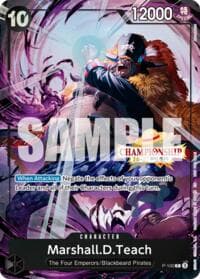 Marshall.D.Teach (CS 26-27 Event Pack) - One Piece Promotion Cards - One Piece Card Game card