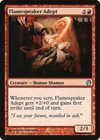 Flamespeaker Adept - Theros - Magic: The Gathering card