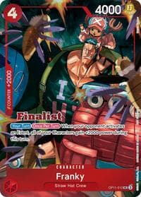 Franky (CS 26-27 Finalist Card Set Vol.1) - One Piece Promotion Cards - One Piece Card Game card