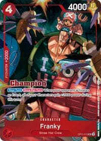 Franky (CS 26-27 Winner Card Set Vol.1) - One Piece Promotion Cards - One Piece Card Game card