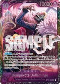 Donquixote Doflamingo (CS 26-27 2nd Place Trophy Card) - One Piece Promotion Cards - One Piece Card Game card