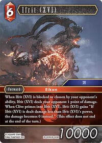 Ifrit (XVI) - Blissful Eternity - Final Fantasy TCG card