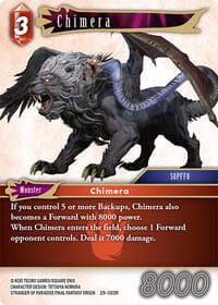 Chimera - Blissful Eternity - Final Fantasy TCG card