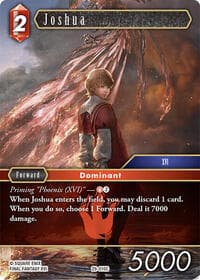 Joshua - Blissful Eternity - Final Fantasy TCG card