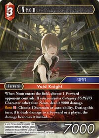 Neon - Blissful Eternity - Final Fantasy TCG card