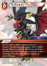 Bahamut - Blissful Eternity - Final Fantasy TCG card