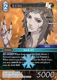 Astos EX - Blissful Eternity - Final Fantasy TCG card