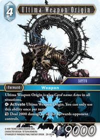 Ultima Weapon Origin - Blissful Eternity - Final Fantasy TCG card