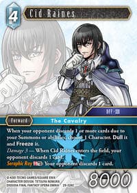 Cid Raines - Blissful Eternity - Final Fantasy TCG card