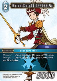 Onion Knight (FFTS) - Blissful Eternity - Final Fantasy TCG card