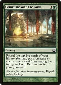 Commune with the Gods - Theros - Magic: The Gathering card