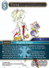 Terra - Blissful Eternity - Final Fantasy TCG card