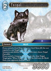 Torgal - Blissful Eternity - Final Fantasy TCG card