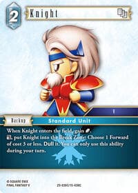 Knight - Blissful Eternity - Final Fantasy TCG card