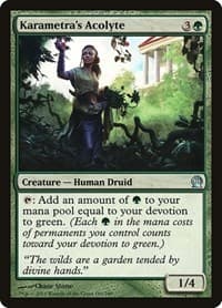 Karametra's Acolyte - Theros - Magic: The Gathering card