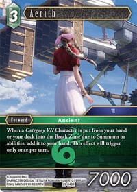 Aerith - Blissful Eternity - Final Fantasy TCG card
