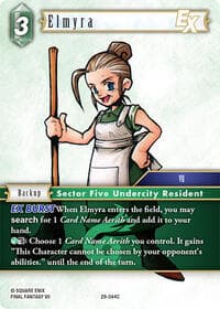 Elmyra EX - Blissful Eternity - Final Fantasy TCG card