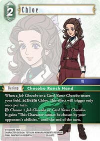 Chloe - Blissful Eternity - Final Fantasy TCG card
