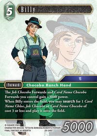 Billy - Blissful Eternity - Final Fantasy TCG card