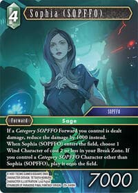 Sophia (SOPFFO) - Blissful Eternity - Final Fantasy TCG card