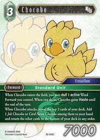 Chocobo - Blissful Eternity - Final Fantasy TCG card