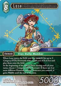 Luso - Blissful Eternity - Final Fantasy TCG card